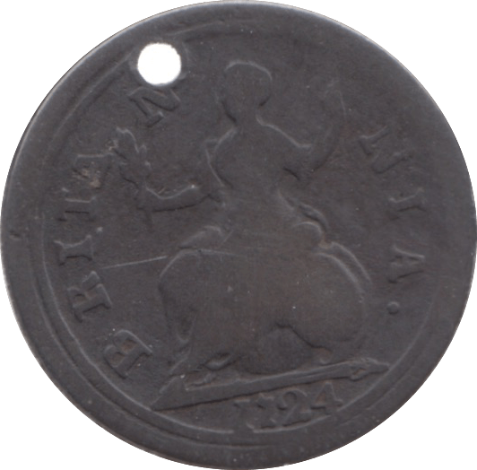 1724 FARTHING ( FAIR ) 23 HOLED