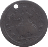 1724 FARTHING ( FAIR ) 23 HOLED