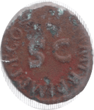 41 - 54 AD CLAUDIUS ROMAN COIN RO132 - Roman Coins - Cambridgeshire Coins