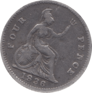 1836 FOURPENCE ( GF ) - Fourpence - Cambridgeshire Coins