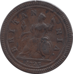 1723 HALFPENNY ( VF ) 24