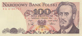 100 ZLOTY BANKNOTE POLAND ( REF 317 )