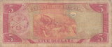 5 DOLLARS BANKNOTE LIBERIA ( REF 115 ) - World Banknotes - Cambridgeshire Coins