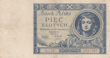 5 ZLOTY BANKNOTE POLAND ( REF 319 ) - World Banknotes - Cambridgeshire Coins