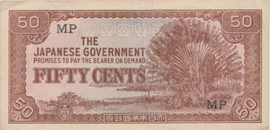 50 CENTS BANK OF JAPAN REF 1348 - World Banknotes - Cambridgeshire Coins