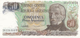 50 PESO BANKNOTE ARGENTINA ( REF 253 ) - World Banknotes - Cambridgeshire Coins