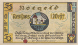 50 PFENNIG GERMANY NOTTGELD BANKNOTE REF 1490 - World Banknotes - Cambridgeshire Coins
