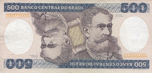 500 CRUZEIROS BANKNOTE BRAZIL ( REF 451 ) - World Banknotes - Cambridgeshire Coins