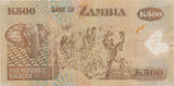 500 KWACHA BANKNOTE ZAMBIA ( REF 109 ) - World Banknotes - Cambridgeshire Coins