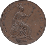 1853 PENNY ( FINE ) 24 - Penny - Cambridgeshire Coins