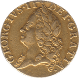 1748 GOLD ONE GUINEA GEORGE II