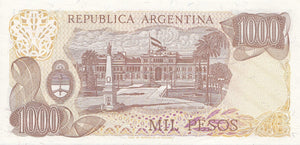 1000 BANKNOTE ARGENTINA ( REF 252 )
