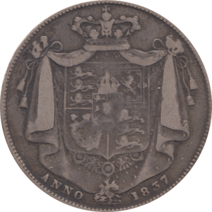 1837 HALFCROWN ( GF ) 5 - Halfcrown - Cambridgeshire Coins