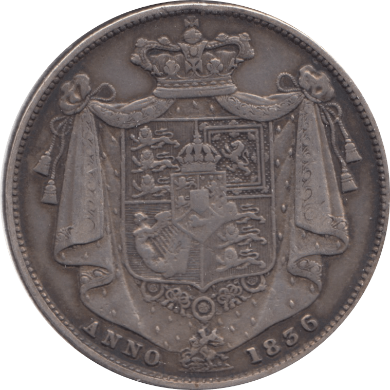 1836 HALFCROWN ( GVF ) 5 - Halfcrown - Cambridgeshire Coins