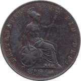 1841 HALFPENNY ( EF ) - Halfpenny - Cambridgeshire Coins