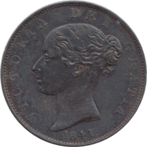 1841 HALFPENNY ( EF ) - Halfpenny - Cambridgeshire Coins