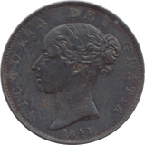 1841 HALFPENNY ( EF ) - Halfpenny - Cambridgeshire Coins
