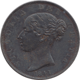 1841 HALFPENNY ( EF ) - Halfpenny - Cambridgeshire Coins