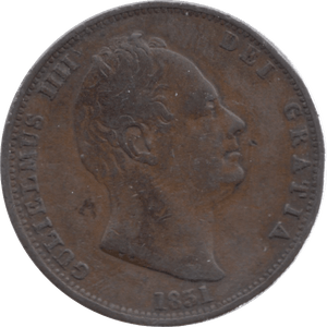 1831 HALFPENNY ( GF ) 23 - Halfpenny - Cambridgeshire Coins