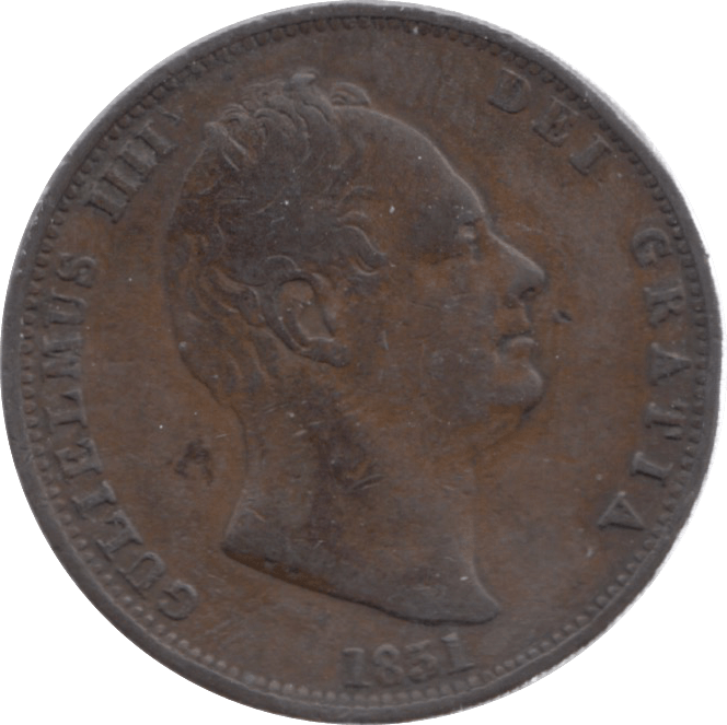 1831 HALFPENNY ( GF ) 23 - Halfpenny - Cambridgeshire Coins