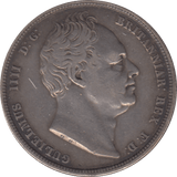 1836 HALFCROWN ( GVF ) 5 - Halfcrown - Cambridgeshire Coins
