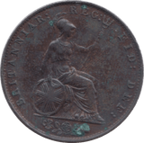 1852 HALFPENNY ( EF ) 23 - Halfpenny - Cambridgeshire Coins