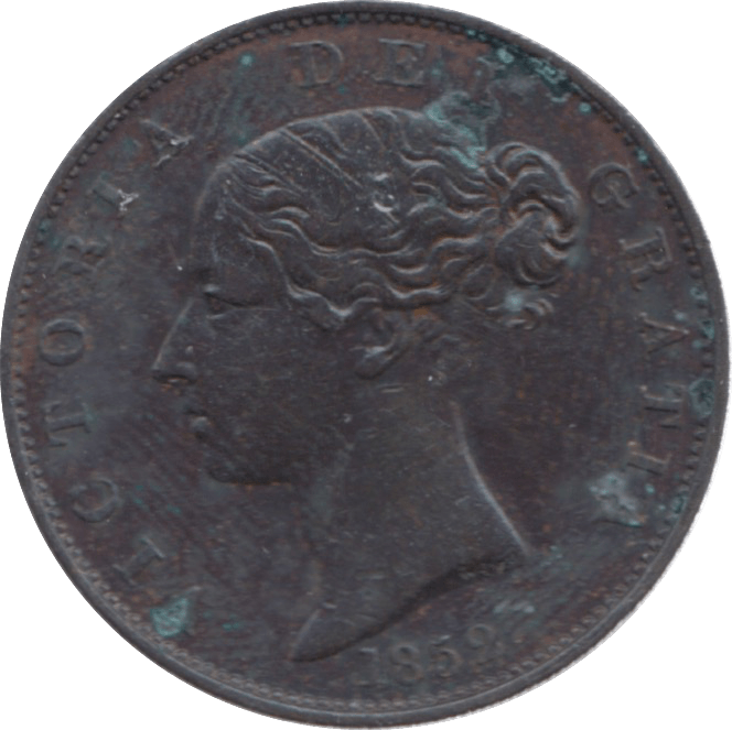 1852 HALFPENNY ( EF ) 23 - Halfpenny - Cambridgeshire Coins