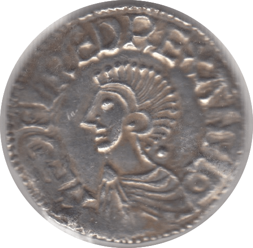 978 SILVER PENNY AETHELRED II THETFORD MINT - Hammered Coins - Cambridgeshire Coins