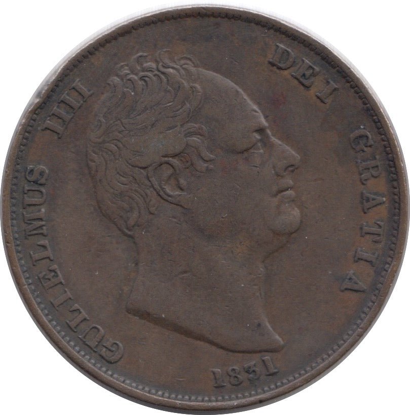 1831 PENNY ( GVF ) - Penny - Cambridgeshire Coins