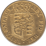 1817 GOLD HALF SOVEREIGN ( EF )