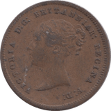 1844 HALF FARTHING ( GVF ) 19 - Half Farthing - Cambridgeshire Coins