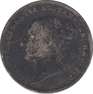 1845 SIXPENCE ( FAIR ) 17 - Sixpence - Cambridgeshire Coins