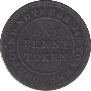 1813 PENNY TOKEN 17