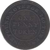1813 PENNY TOKEN 17
