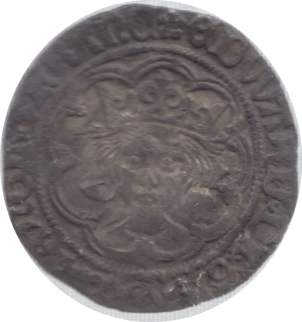 1327 - 1377 EDWARD III SILVER GROAT ( LONDON ) REF 52