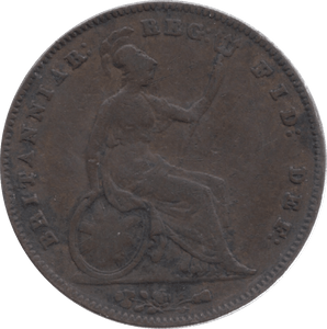 1854 PENNY ( FINE ) 19 - Penny - Cambridgeshire Coins