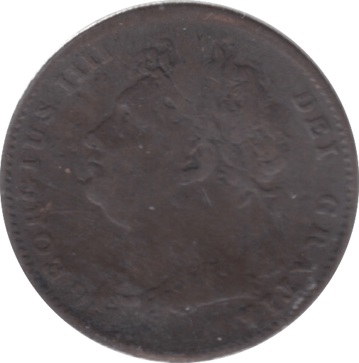 1822 FARTHING ( FAIR ) 18