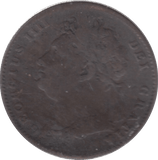 1822 FARTHING ( FAIR ) 18
