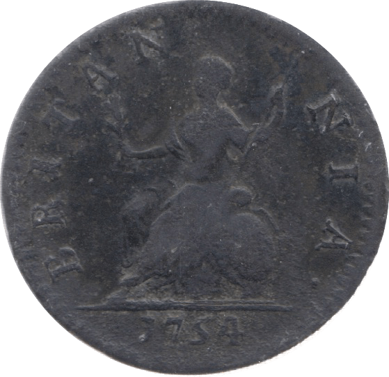 1754 FARTHING ( F ) 18