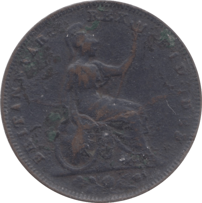 1826 FARTHING ( FAIR ) 18 - Farthing - Cambridgeshire Coins