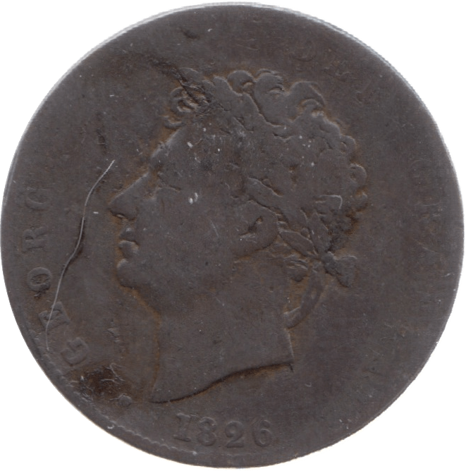 1826 HALFPENNY ( FAIR ) 18 - Halfpenny - Cambridgeshire Coins