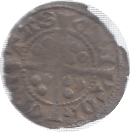 1272 - 1307 EDWARD Ist SILVER PENNY CANTERBURY MINT REF 45