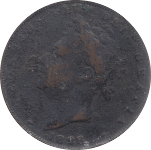 1826 FARTHING ( FAIR ) 18 - Farthing - Cambridgeshire Coins