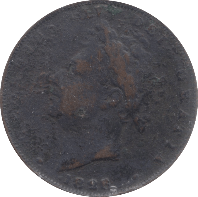 1826 FARTHING ( FAIR ) 18 - Farthing - Cambridgeshire Coins