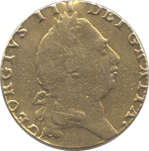 1793 GOLD ONE GUINEA