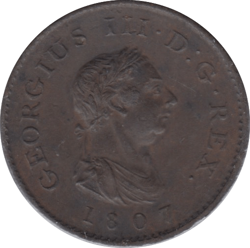1807 FARTHING ( GVF ) 3
