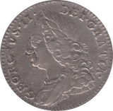 1758 SIXPENCE ( EF )