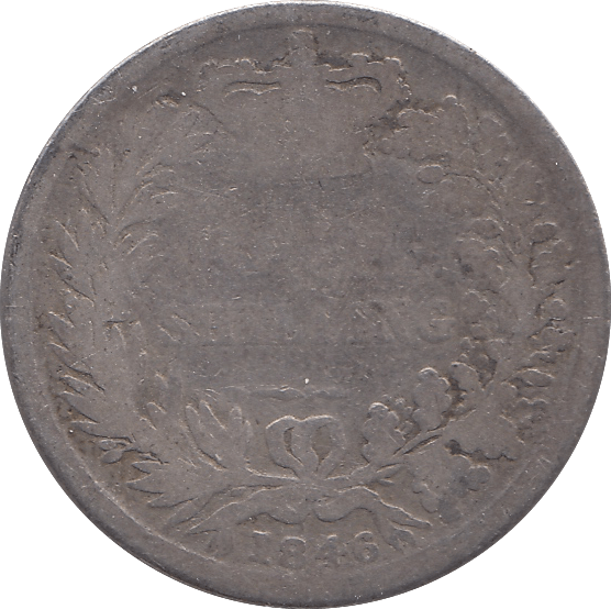 1846 SHILLING ( FAIR ) - Shilling - Cambridgeshire Coins