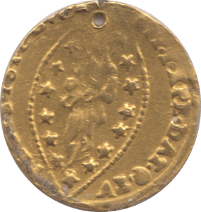 1500 GOLD VENICE COIN UNKNOWN DOGE