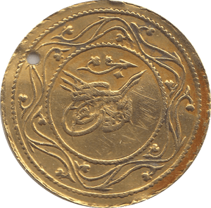 1223 GOLD OTTAMAN EMPIRE KM 614 RUMIALTIN